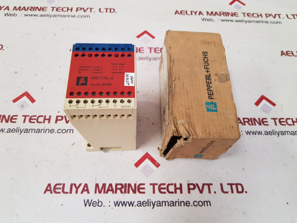 Pepperl+Fuchs We77/Ex-2 Switch Amplifier 129198