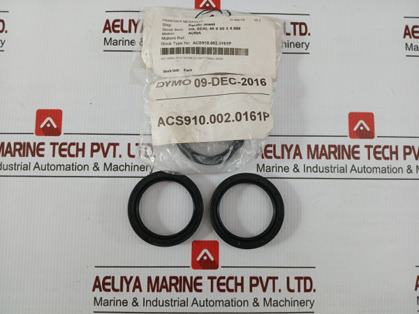 Lot Of 3X Tc Double Lip Nbr Rubber Oil Seal 45X60X8 Mm Tc 45 60 8 By Tto