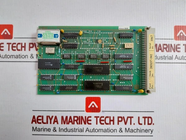 Moland Dual Serial IO Alarm Pcb Card 03157 B
