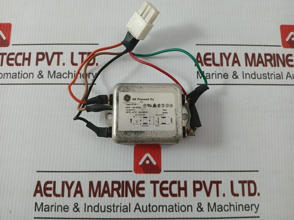 Ge Procond Power Line Filter 250V 50-60Hz Part No. Dfhf-1