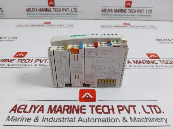 Ethernet Fieldbus Coupler 24V Dc By Wago 750-342