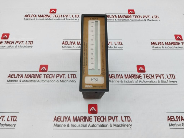 Ba326B Combined Indicator 420Ma 40V 000 To 250 Psi By Beka Associates