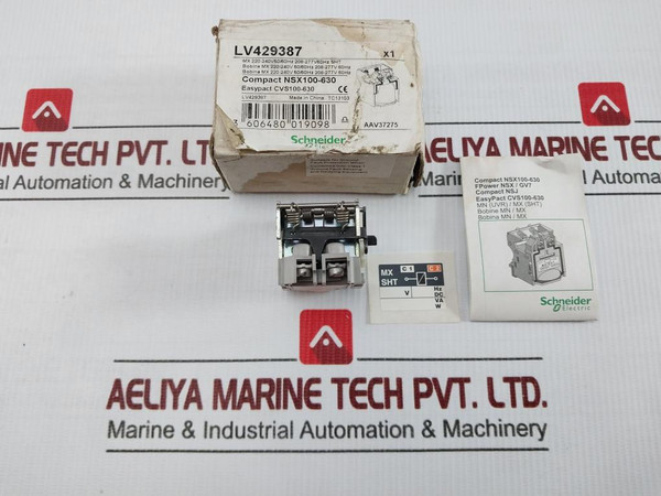 Lv429387 Mx Shunt Trip Release 220-240V,5060Hz Schneider Electric