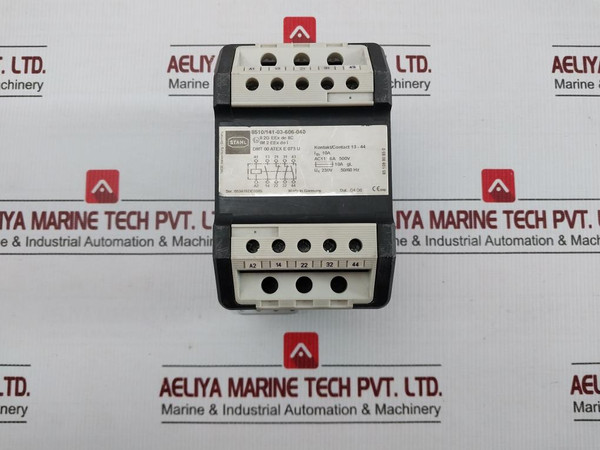 R. Stahl 6A 500V 5060Hz Auxiliary Contactor 8510141-03-606-040