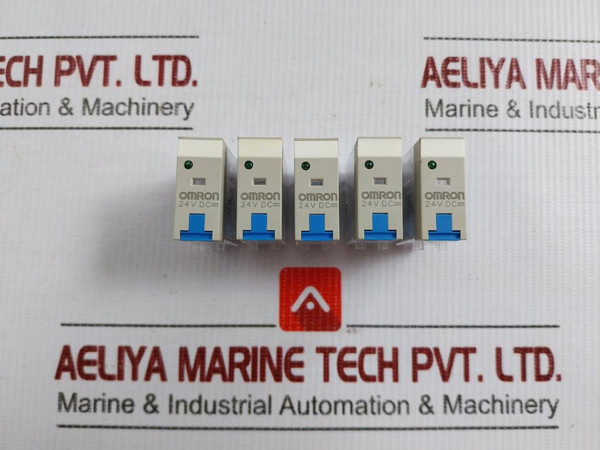 Lot Of 5X Omron 24Vdc Plug-in Electromagnetic Power Relay G2R-2-sni(S)