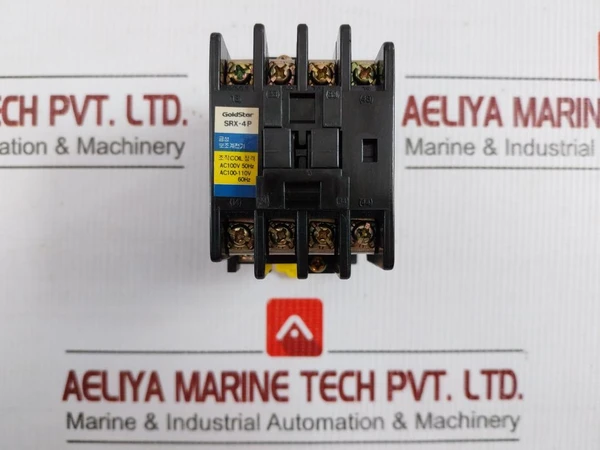 Goldstar Auxiliary Relay Contactor Ac100V 50Hz Part No. Srx-4P