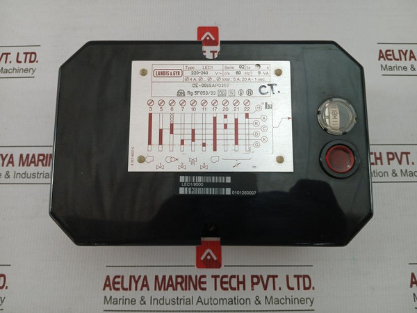 Gas Burner Control Unit 220-240V By Landis & Gyr Lec1/9500