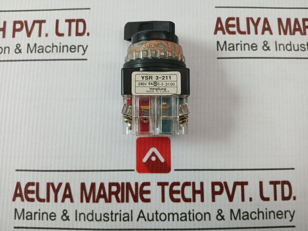 Yongsung Rotary Selector Switch 250V 6A Part No. Ysr 3-211