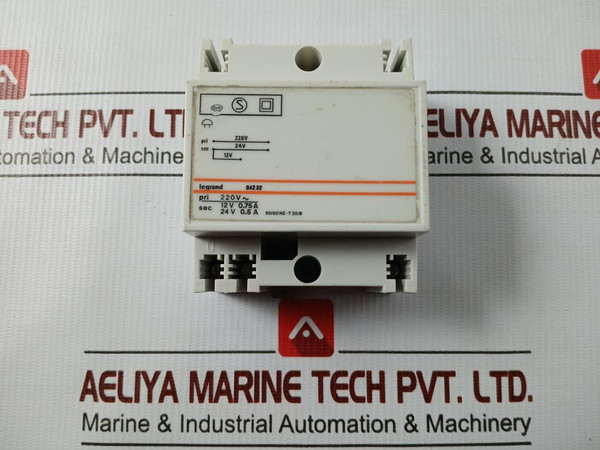 04232 Transformer 24V 0.5A 50/60Hz Legrand