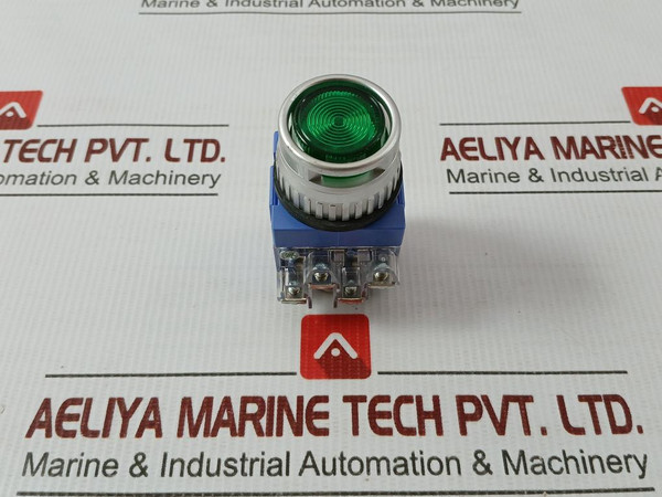 Yongsung Push Button With Block Base 24 Vac 6A Part No. Ysnpbl3-024A