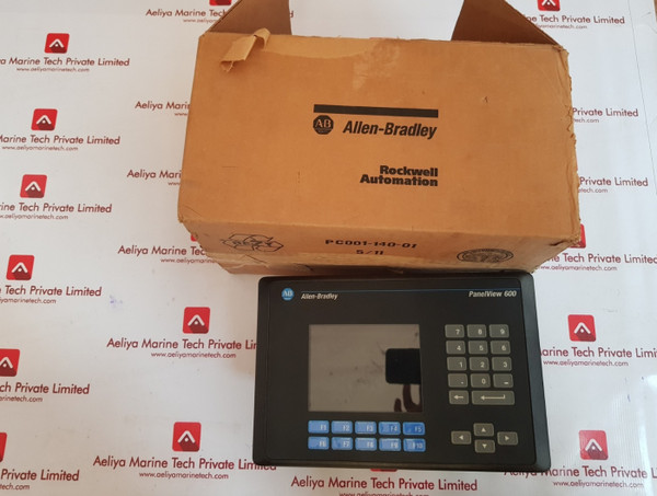 Allen Bradley 2711-K6c8l1x Panelview 600 Touch Screen Display (Not Working)