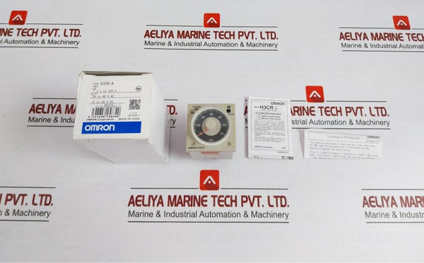 Solid-state Timer 0.05 S-300H 24-48Vac Omron H3Cr-a