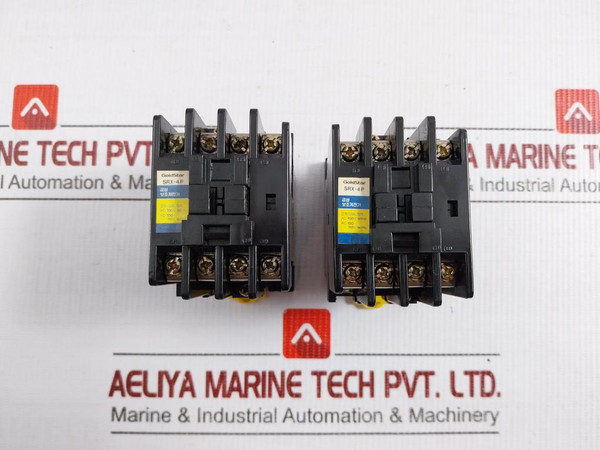 Goldstar Auxiliary Relay 100–110 Vac 5060Hz Part No. Srx-4P