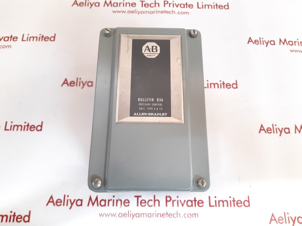 Allen-bradley 836-a2J Pressure Control Switch Series A