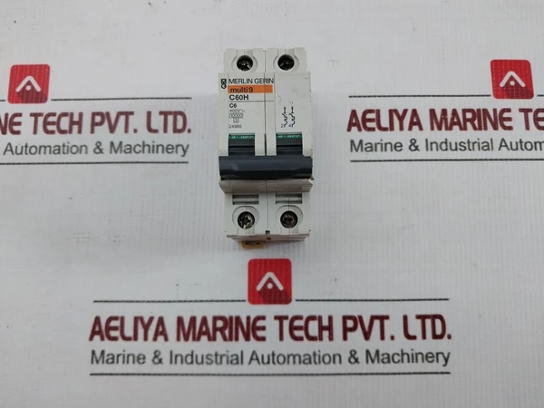 Multi 9 C60H 2-pole Circuit Breaker By Merlin Gerin