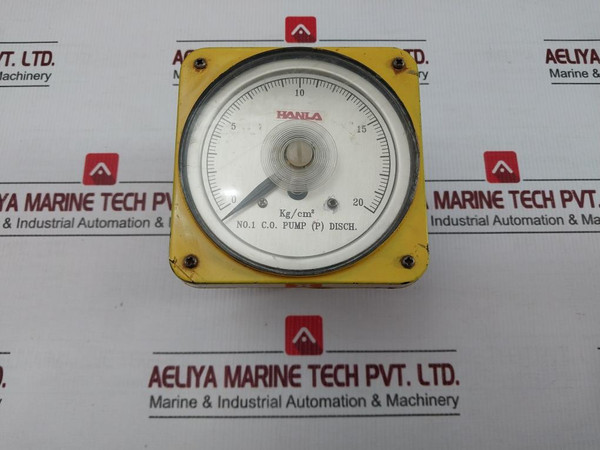 Analog Pressure Indicator 500V Hanla 0-20 Kg/Cm2