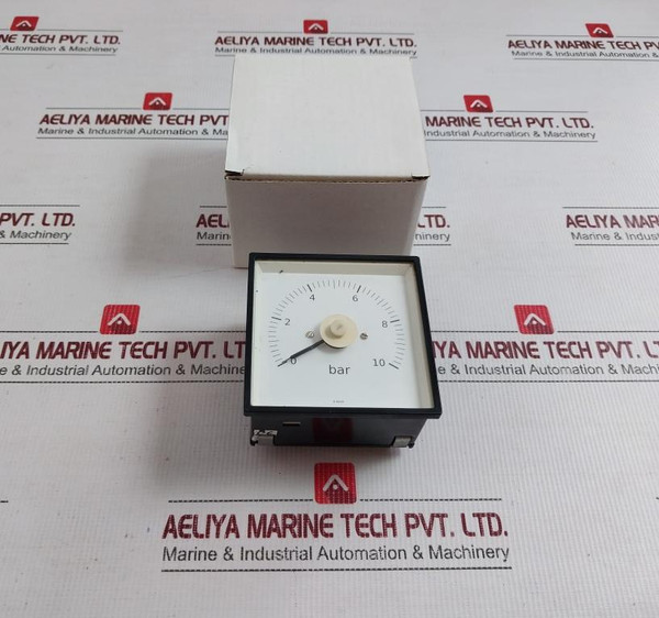 0-10 Bar Analog Panel Pressure Meter