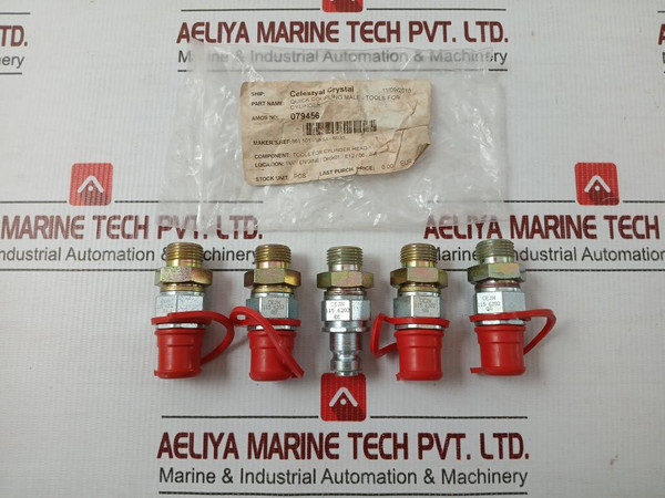 115 6202 Quick Coupling Male-tools For Cylinder By Cejn