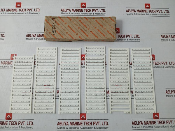 Terminal Block Marker Kit Dek 56 Mc Neutral By Weidmuller