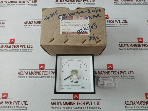 Automatic Electric Analog Power Meter Mt-varmeter-sq-96