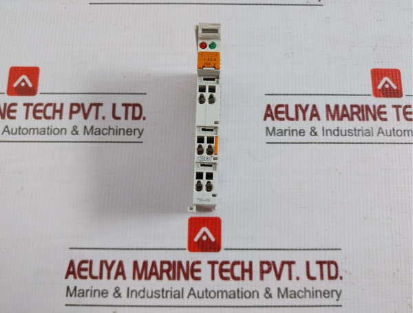 Wago 10A 24Vdc 0.08-2.5Mm2 Digital Input Module 750-610