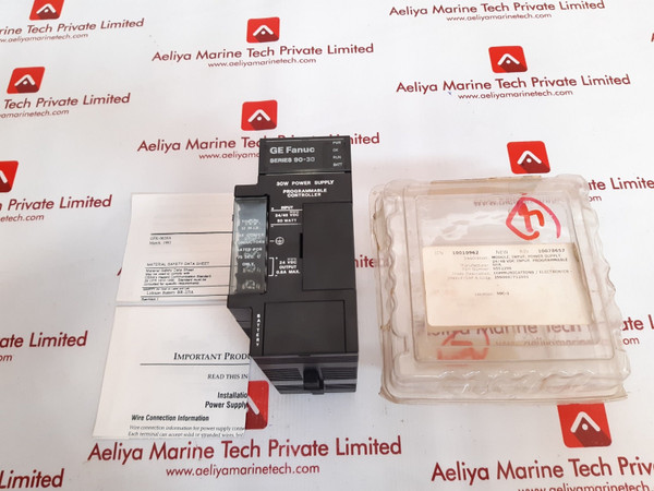 Ge fanuc series 90-30 ic693pwr322f power supply 30w