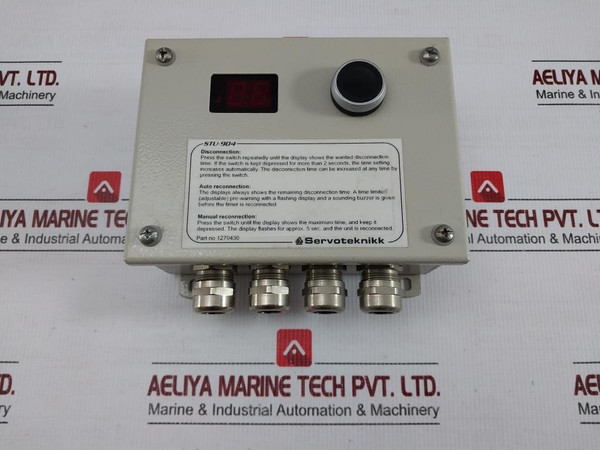 Servoteknikk 24 Vdc Timer Unit Stu-904