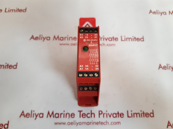Allen bradley msr5t 440r-b23020 guard master safety relay