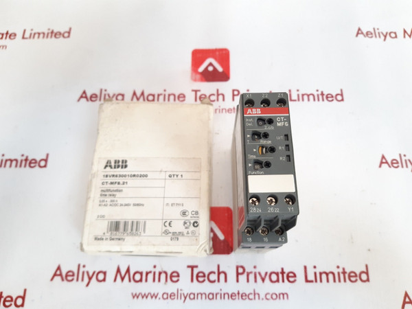 Abb Ct- Mfs.21 Multifunction Time Relay 1Svr630010R0200