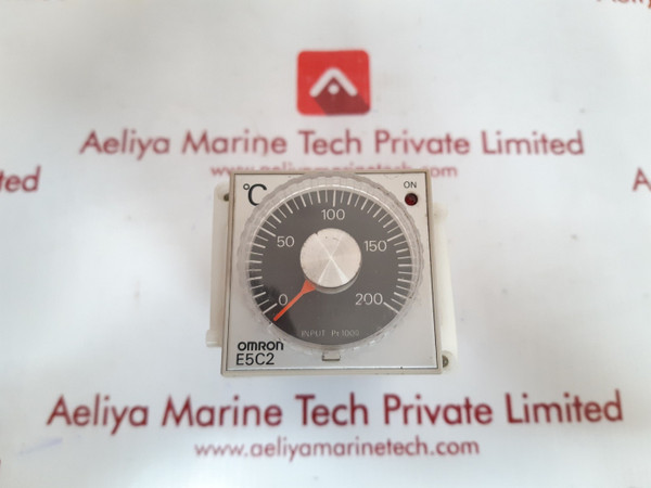 Omron e5c2-r plc temperature controller 200/220 vac~