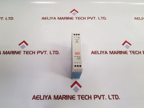 Mean Well Mdr-10-5 Din Rail Power Supply