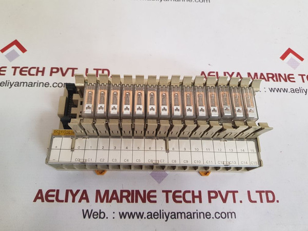 Omron g7tc-oc16 relay with g7t-1112s base 