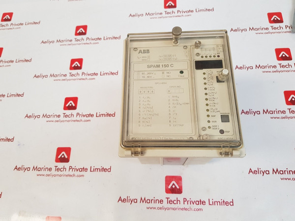 Abb Spam 150 C Motor Protection Relay Spcj4D34