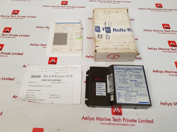 Rolls-royce atc-3x aquamaster turning controller