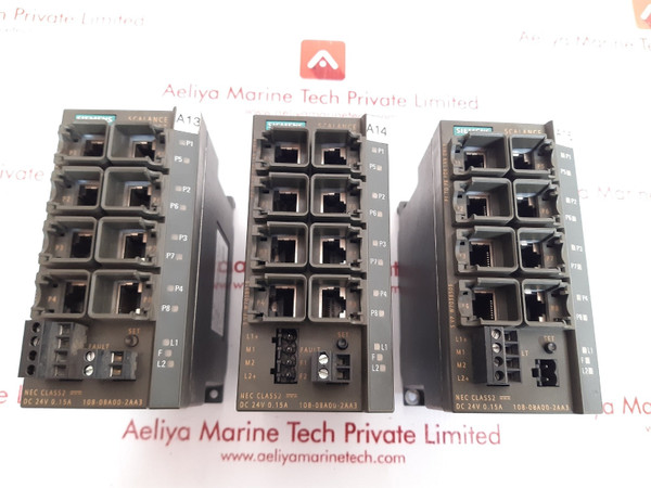 Siemens 6gk5108-0ba00-2aa3 scalance x108 ethernet switch