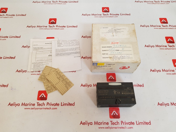 Ge ic200alg240-gc analog input module