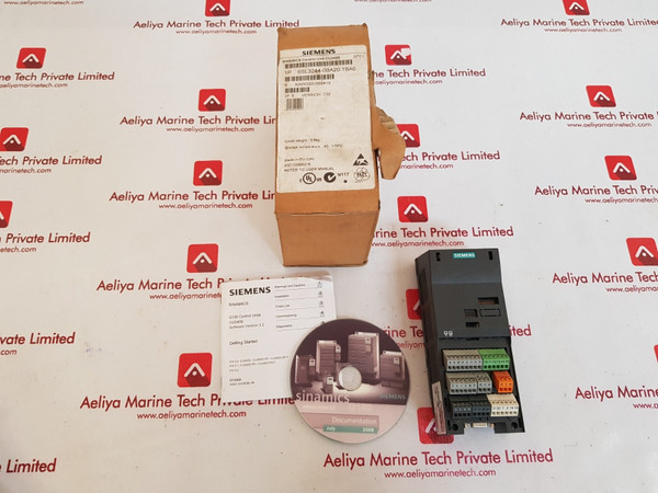 Siemens 6sl3244-0ba20-1ba0 sinamics control unit cu240s