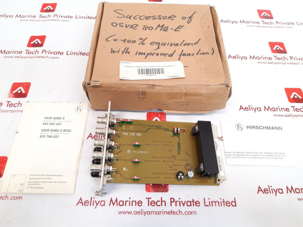 Hirschmann osvr 80m2-e bfoc transmitter module 743 730 001