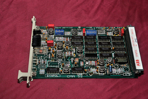 Abb Synpol Cma 52 Gvt 360 5977 Pcb Card