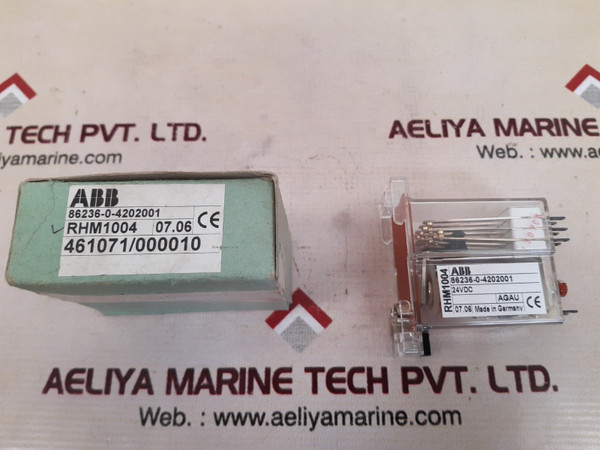 Abb rhm1004 thermal overlad relay 86236-0-4202001
