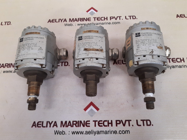 Endress+hauser pmc 330 gd0n2p05d flow meter 10bar