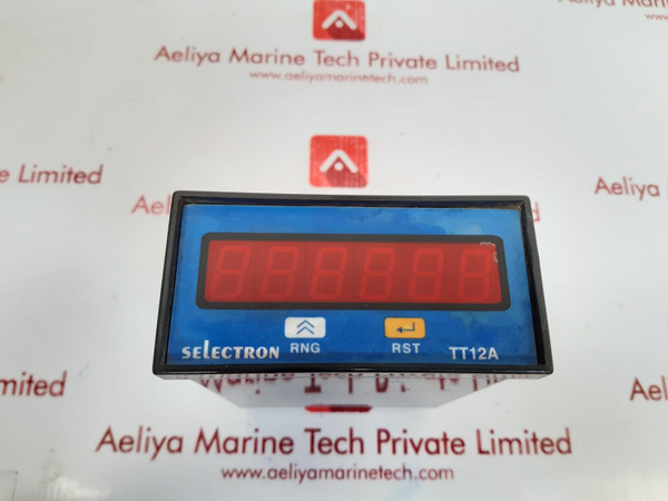 Selectron tt12a-230 digital meter