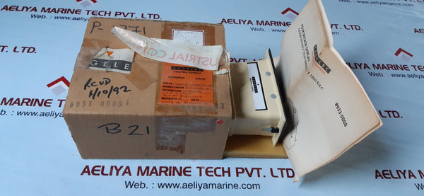 Cegelec 4 decade display 8933