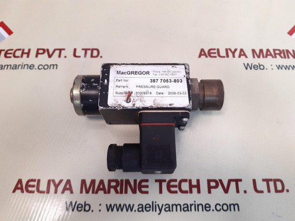 Macgregor 387 7053-803 Pressure Switch