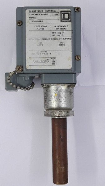 Square-d Gzw2-s107 Series C Pressure Switch