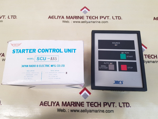 Jrcs scu-an5 starter control unit
