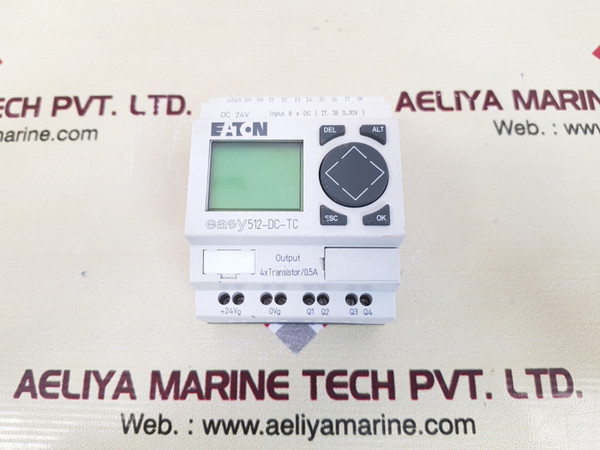 Eaton moeller easy 512-dc-tc programmable relay controller
