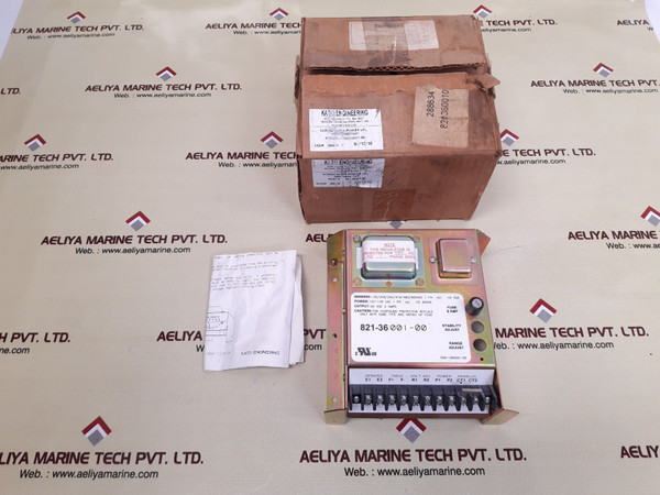 Kato engineering kcr360 voltage regulator 821-36001-00