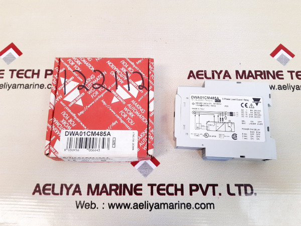 Carlo Gavazzi Dwa01Cm485A 3-phase Load Guard Relay 240V 8A