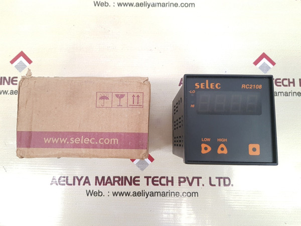 Selec Rc2108 Digital Rpm Meter 90 To 270V Ac/Dc